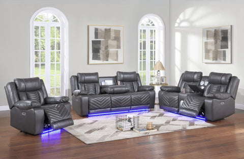 POWER RECLINING SOFA/RECLINING LOVESEAT/GLIDER RECLINER