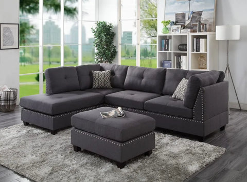 Sectional Couch with Chaise