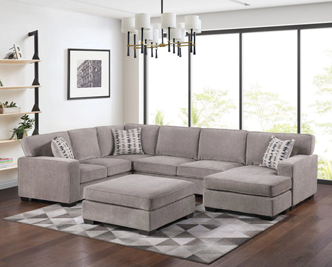 Sectional u shape sofa