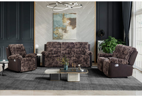 Luxe Brown Recline Collection