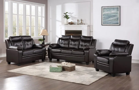 Upholstered sofa set